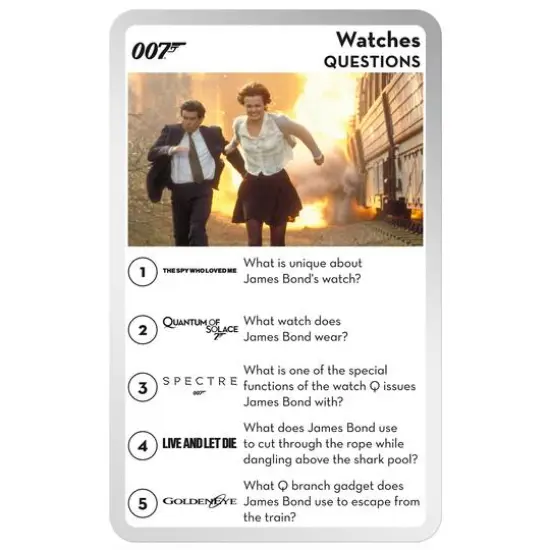 Top Trumps&reg; James Bond Quiz {6}