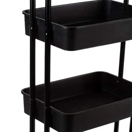 Organize It All 4-Tier Rolling Multifunctional Storage Cart {8}