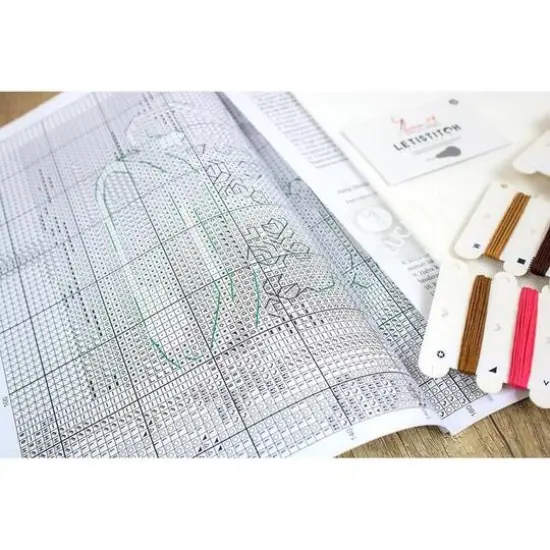 Luca-s Pretty Kitten Counted Cross Stitch Kit {6}