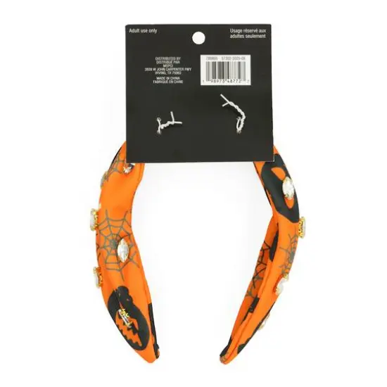 Orange Printed Gem Headband by Celebrate It™ {5}