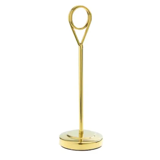 6" Table Number Stands, 8ct. by Celebrate It&trade; Gold {1}