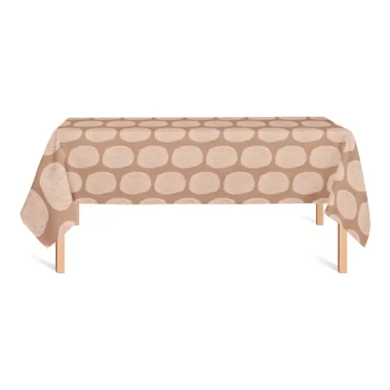 Bohemian Terracotta Pattern Cotton Tablecloth {3}