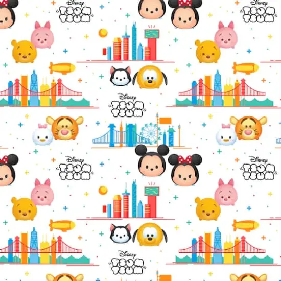 Disney&reg; Tsum Tsum Travel Cotton Fabric {1}