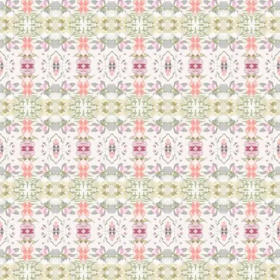Suzanne Nicoll Mirrored Geometric Cotton Fabric {3}