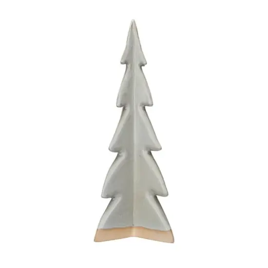 Hello Honey&reg; 14.25" Cream Reactive Glaze Decorative Stoneware Tree {1}