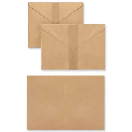 Kraft Cards & Envelopes by Recollections&reg;, 5" x 6.5" {1}