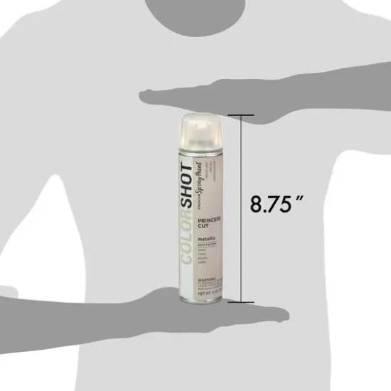 COLORSHOT&reg; Premium Metallic Spray Paint Princess Cut {7}