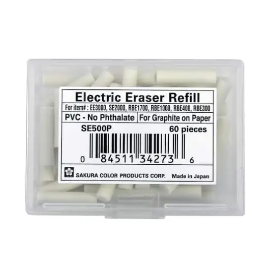 Sakura&reg; Electric Eraser Refills, 60ct. {1}
