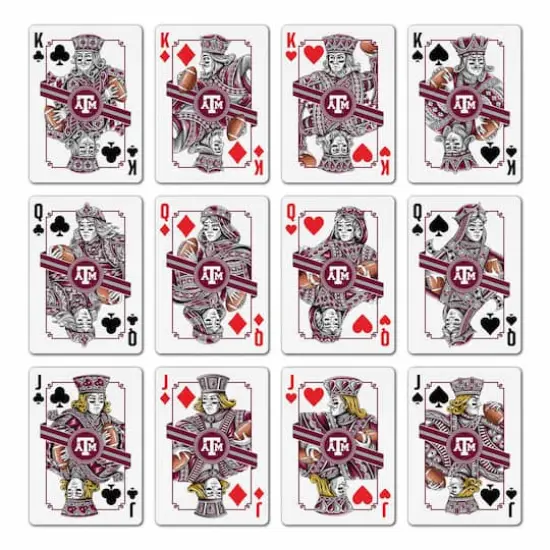NCAA Classic Series Playing Cards Texas A&M Aggies {4}