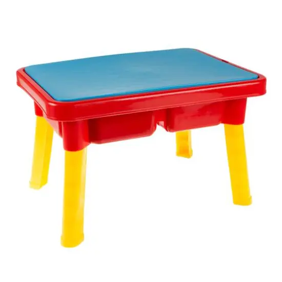 Toy Time Sensory Table with Lid & Toys {7}