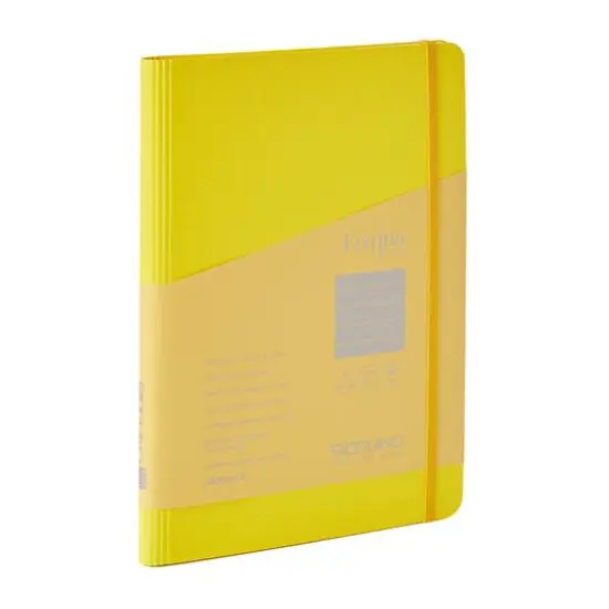 Fabriano® EcoQua Plus A5 Lined Hidden Spiral-Bound Notebook Lime {2}