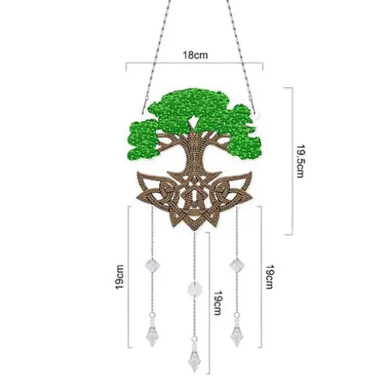 Sparkly Selections Celtic Tree Acrylic Wall Hanger Diamond Painting {3}