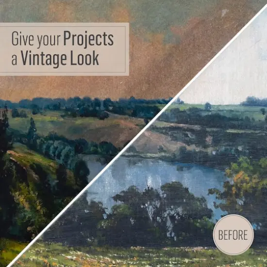 FolkArt&reg; Woodn' Bucket Brown Antiquing Medium {4}