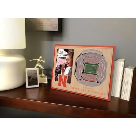 College Football 3D StadiumViews Picture Frame Nebraska Cornhuskers {4}