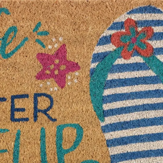 Flip Flop Life Doormat {7}