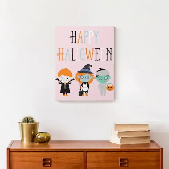 Halloween Costumes Canvas Wall Art {5}