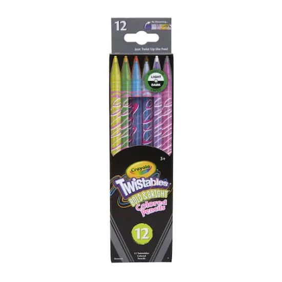 Crayola&reg; Twistables&trade; Bold & Bright Colored Pencils, 12ct. {1}
