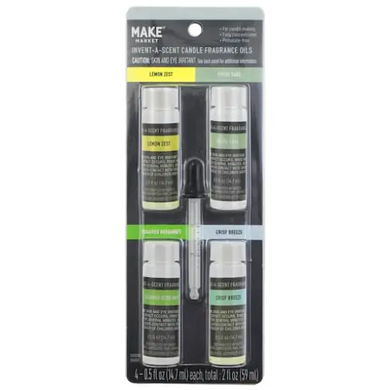 Invent-a-Scent Clean Kitchen Candle Fragrance Oil Set by Make Market® {1}