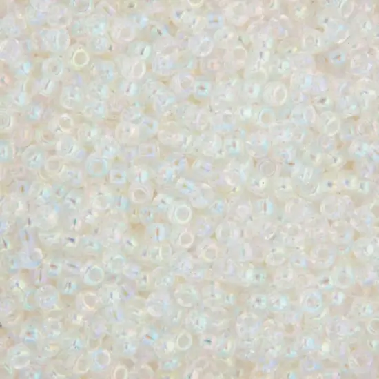 Miyuki&reg; 11/0 Glass Seed Beads, 22g Crystal AB {1}