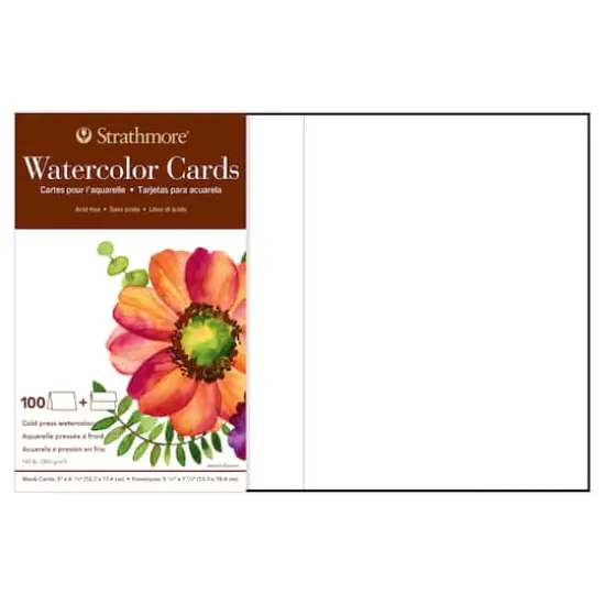 Strathmore&reg; 5" x 7" Watercolor Cards & Envelopes {1}