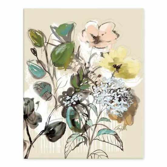 Loose Botanicals Tabletop Canvas Art {1}