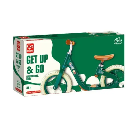 Hape Get Up & Go Green Learn to Ride Balance Bike {8}