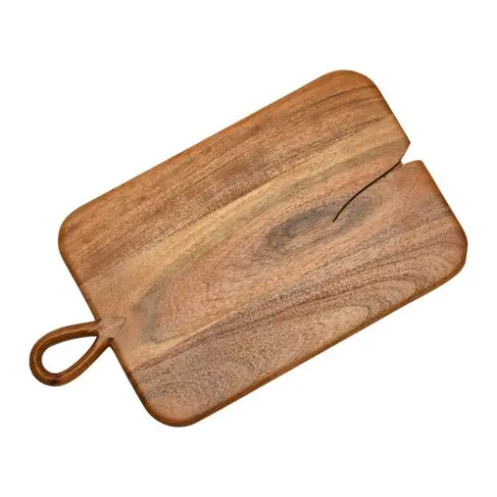 Hello Honey&reg; 18" Acacia Wood Serving Board with Handle {5}