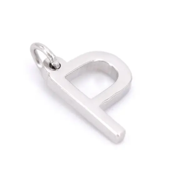 Sterling Silver Alphabet Charm by Bead Landing&trade; P {6}