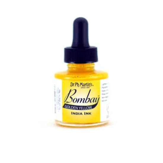 Dr. Ph. Martin's&reg; Bombay&trade; India Ink 13BY Gold Yellow {1}