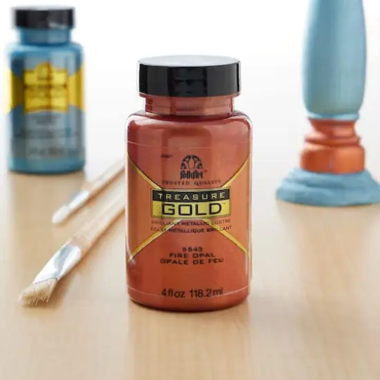 FolkArt&reg; Treasure Gold&trade; Metallic Paint Fire Opal {3}
