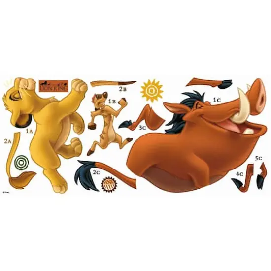 RoomMates Disney&reg; The Lion King Peel & Stick Giant Wall Decals {3}