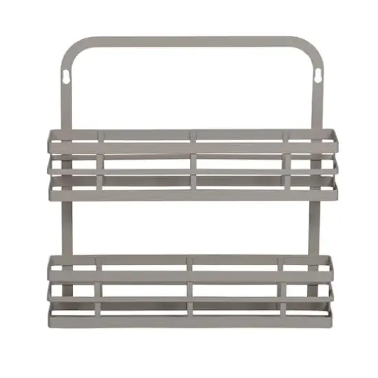 Honey Can Do Gray Cabinet Door Spice Rack {8}