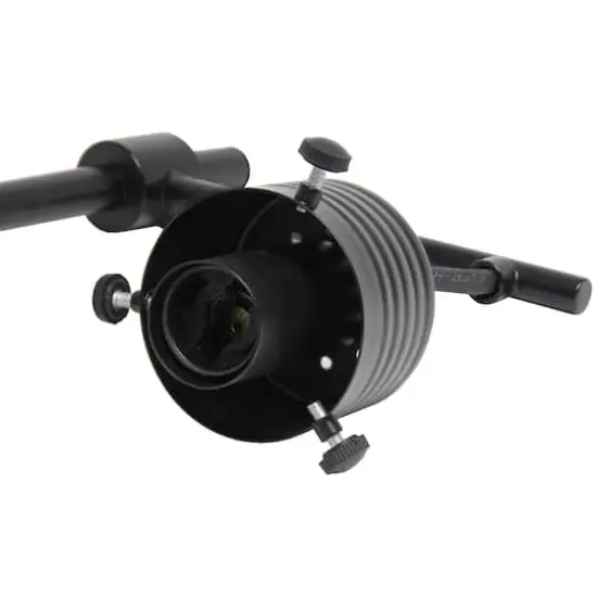 Lalia Home 24" Black Matte 1 Light Beacon TableLamp with Clear Glass Shade {7}