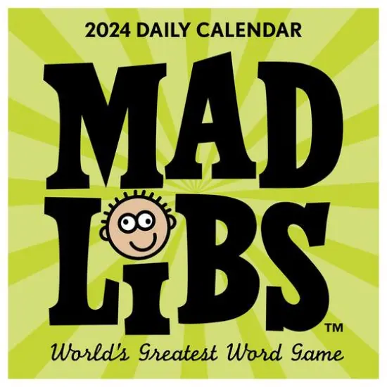TF Publishing 2024 Mad Libs Daily Desktop Calendar {5}
