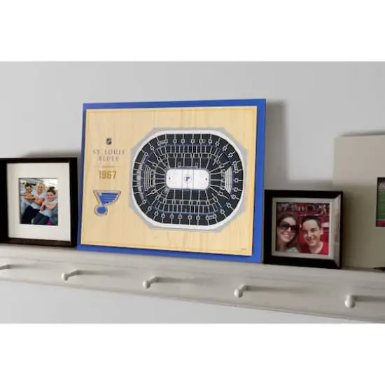 NHL 5-Layer StadiumView Wall Art StLouis Blues {4}