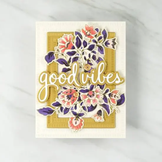 Pinkfresh Studio Essentials Blanket Stitch Rectangle Die Set {10}