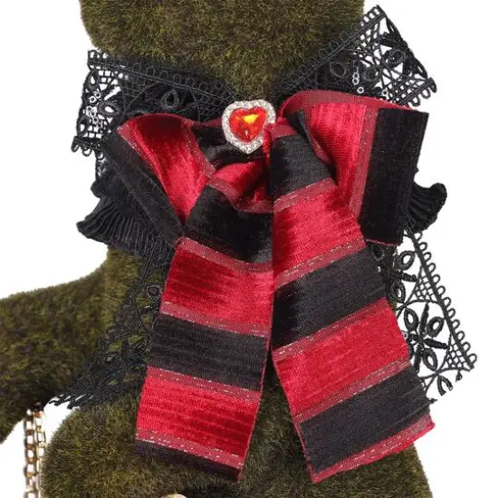 18" Faux Grass Tabletop Bunny with Scarf & Pocket Watch by Ashland&reg; {5}