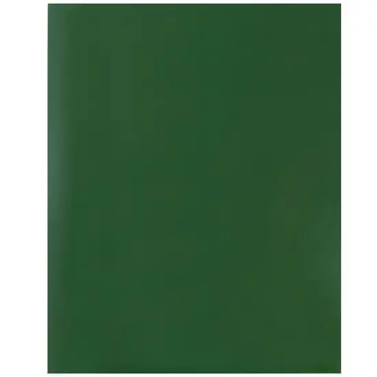 JAM Paper Laminated 2-Pocket Glossy Folders, 6ct. Green {7}