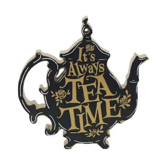 7" It's always Tea Time Teapot Tabletop Accent by Ashland&reg; {1}