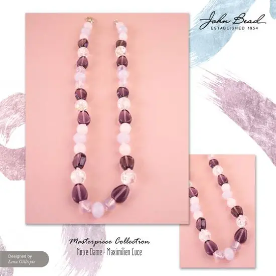 John Bead Masterpiece Collection Glass Bead Box Mix Notre Dame/Maximilien Luce {4}