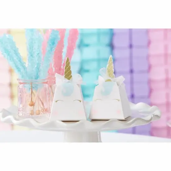 Kate Aspen&reg; Unicorn Favor Box, 24 Count {3}