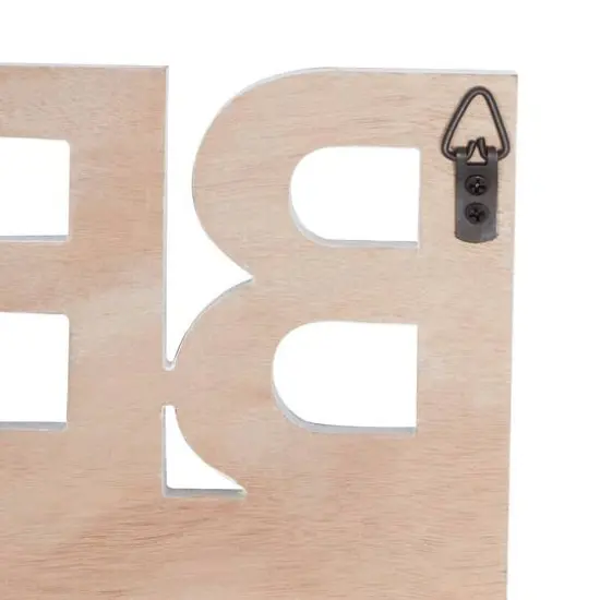 Blue Wood Coastal Wall Hook, 10" x 19" x 2" {6}