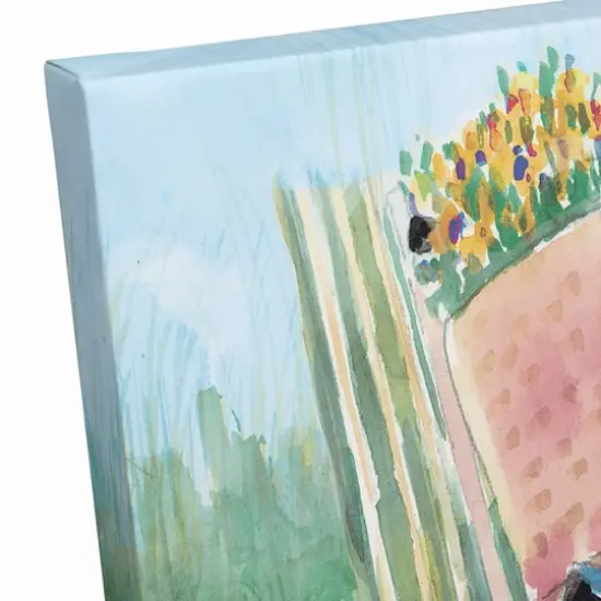 Life's A Beach 20" x 16" Canvas Wall Art {6}