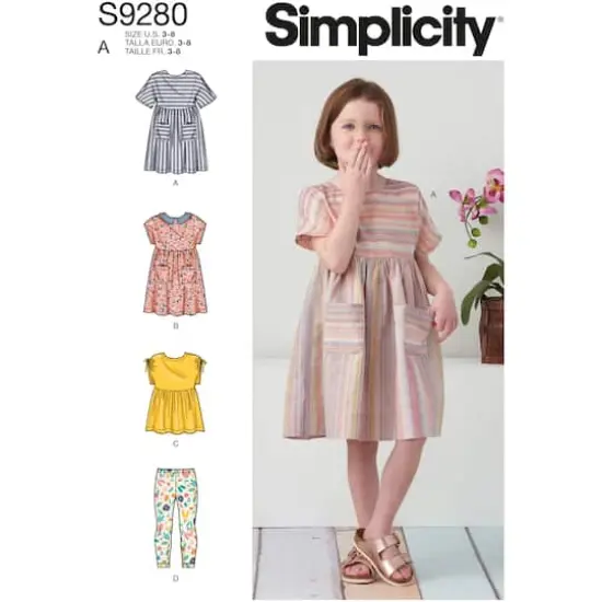 Simplicity&reg; Pattern CS9280 (3-4-5-6-7-8) {1}