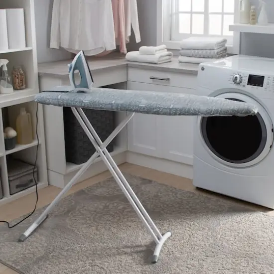 Simplify Gray Scorch Resistant Ironing Board Cover & Pad {3}
