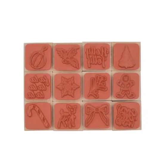 Christmas Wood Stamp Set by Recollections™ {4}