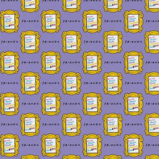 Friends Door Frame Precut Cotton Fabric {1}