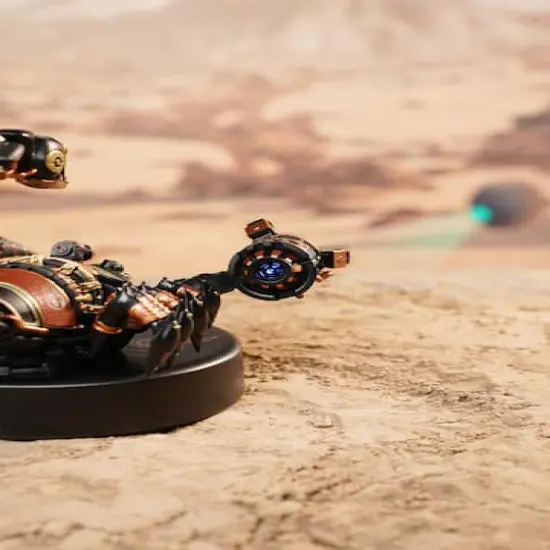 ROKR® Mechanical Age Emperor Scorpion LED 3D Puzzle Kit {7}