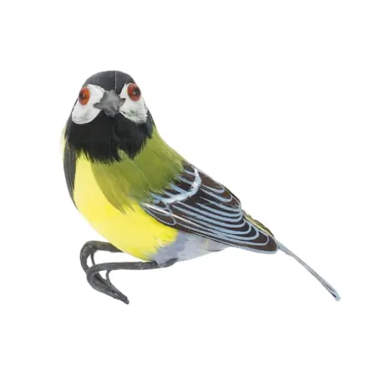 Foam & Feather Birds Decoration Set {4}