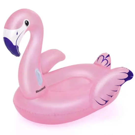 Bestway H2OGO! 5ft. Luxury Flamingo Ride-On Pool Float {1}